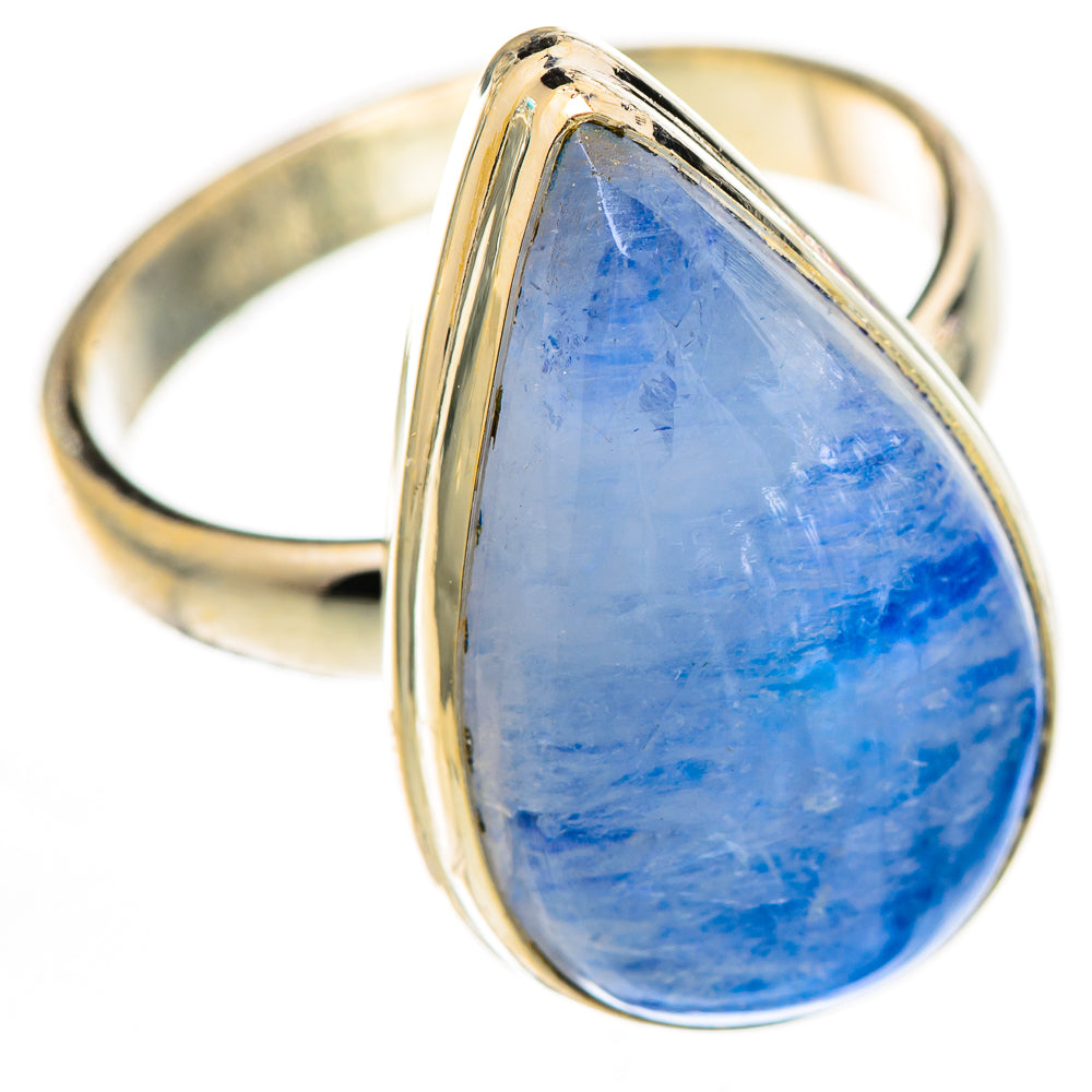 Rainbow Moonstone Rings handcrafted by Ana Silver Co - RING124942 - Photo 2