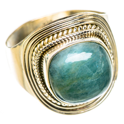 Aquamarine Rings handcrafted by Ana Silver Co - RING124961 - Photo 2