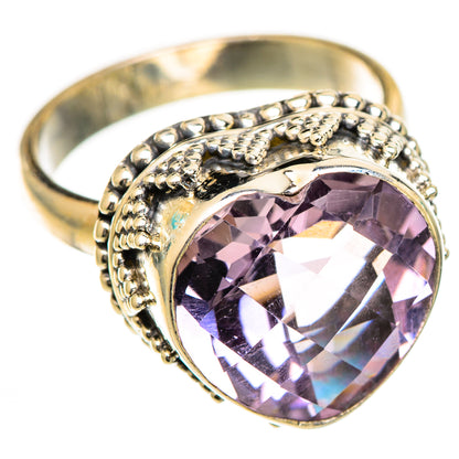 Pink Amethyst Rings handcrafted by Ana Silver Co - RING124968 - Photo 2