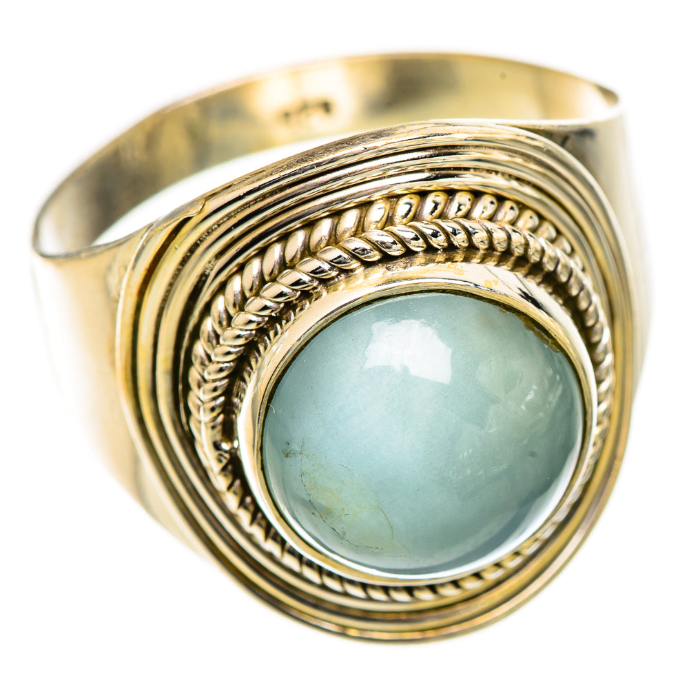 Aquamarine Rings handcrafted by Ana Silver Co - RING124980 - Photo 2