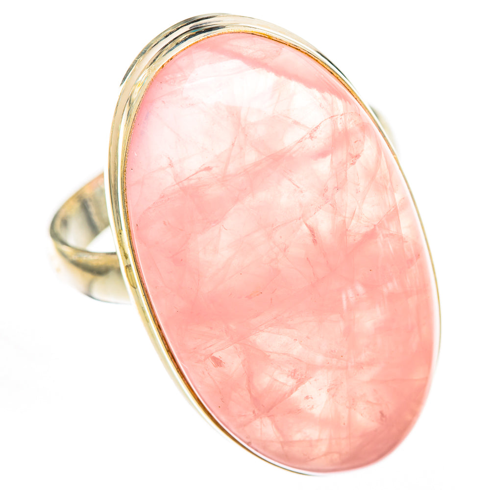 Rose Quartz Rings handcrafted by Ana Silver Co - RING124999 - Photo 2