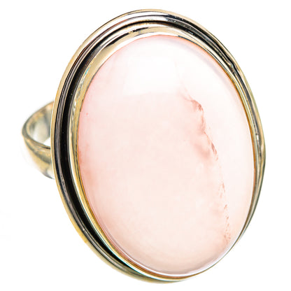 Rose Quartz Rings handcrafted by Ana Silver Co - RING125000 - Photo 2