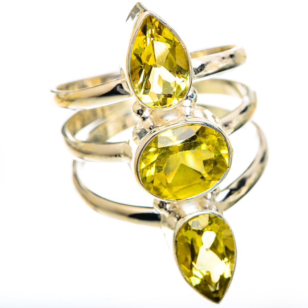Citrine Rings handcrafted by Ana Silver Co - RING125010 - Photo 2