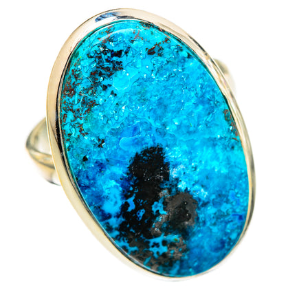 Shattuckite Rings handcrafted by Ana Silver Co - RING125020 - Photo 2