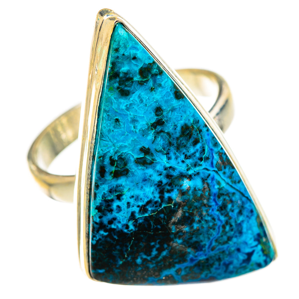 Shattuckite Rings handcrafted by Ana Silver Co - RING125027 - Photo 2