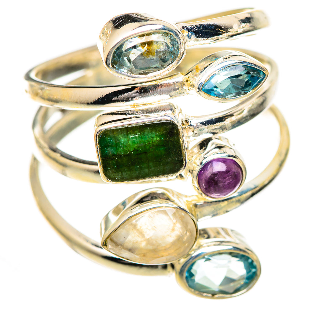 Emerald Rings handcrafted by Ana Silver Co - RING125037 - Photo 2