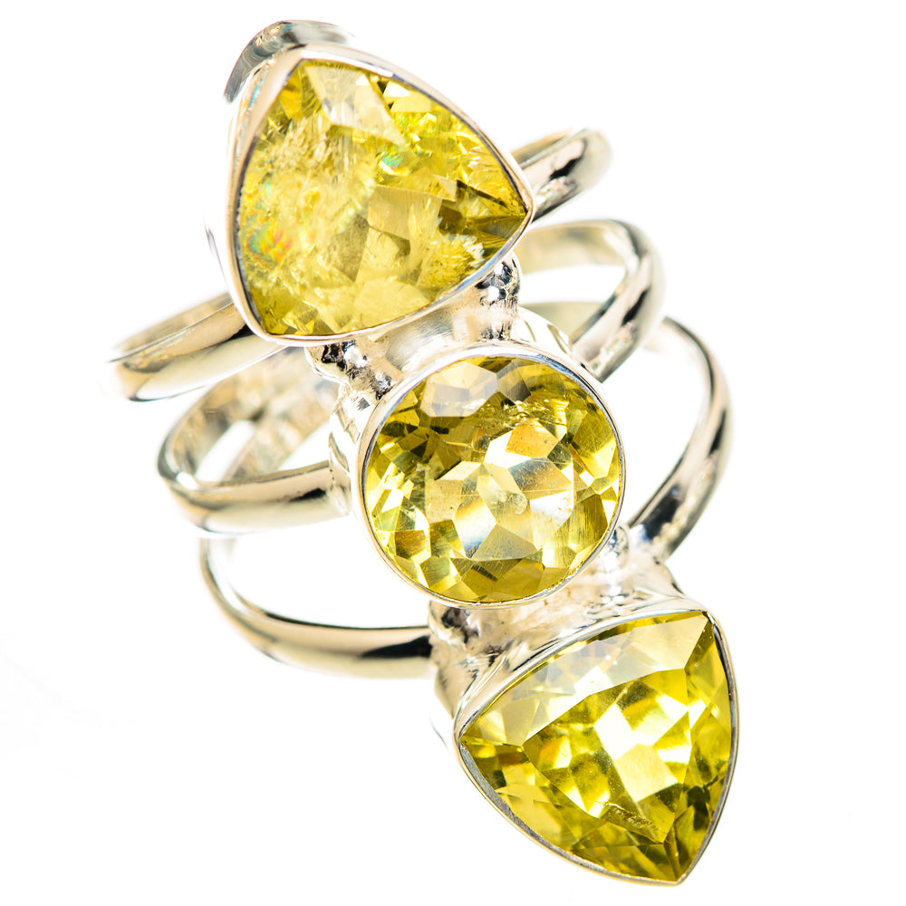Citrine Rings handcrafted by Ana Silver Co - RING125040 - Photo 2