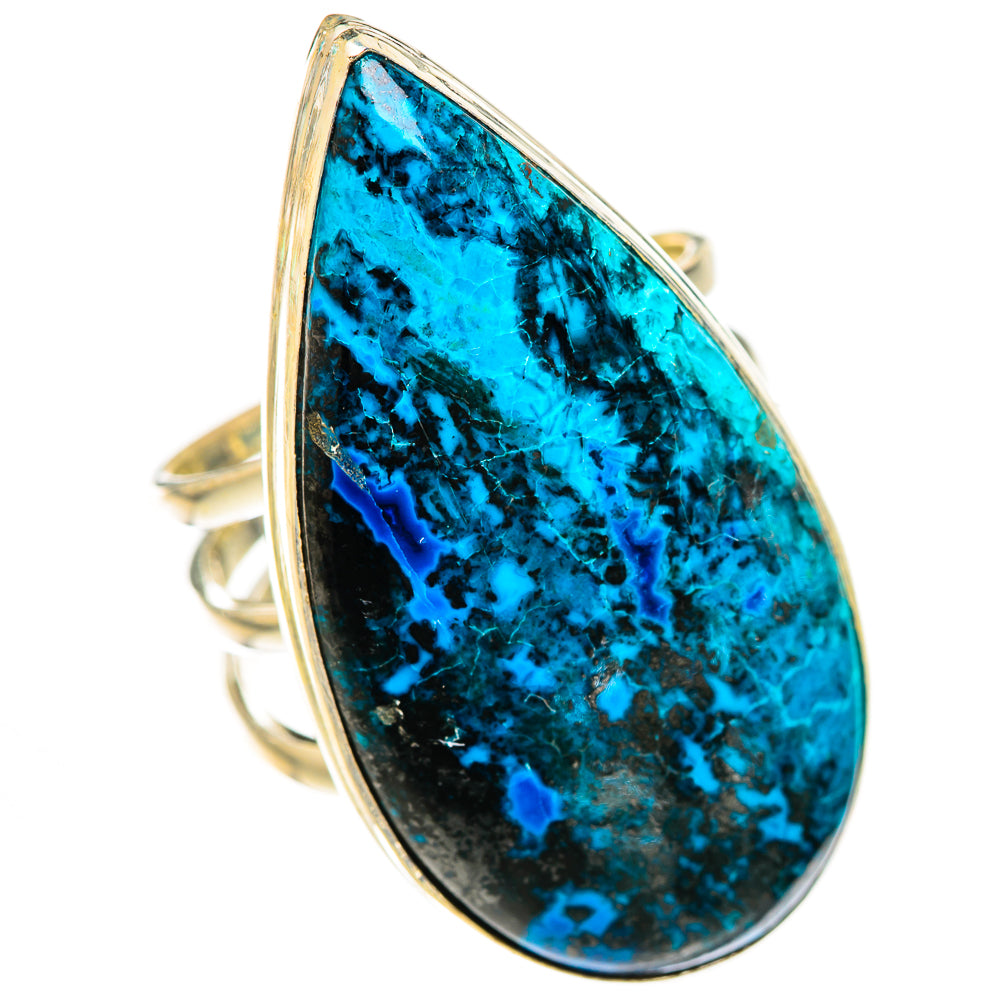 Shattuckite Rings handcrafted by Ana Silver Co - RING125042 - Photo 2