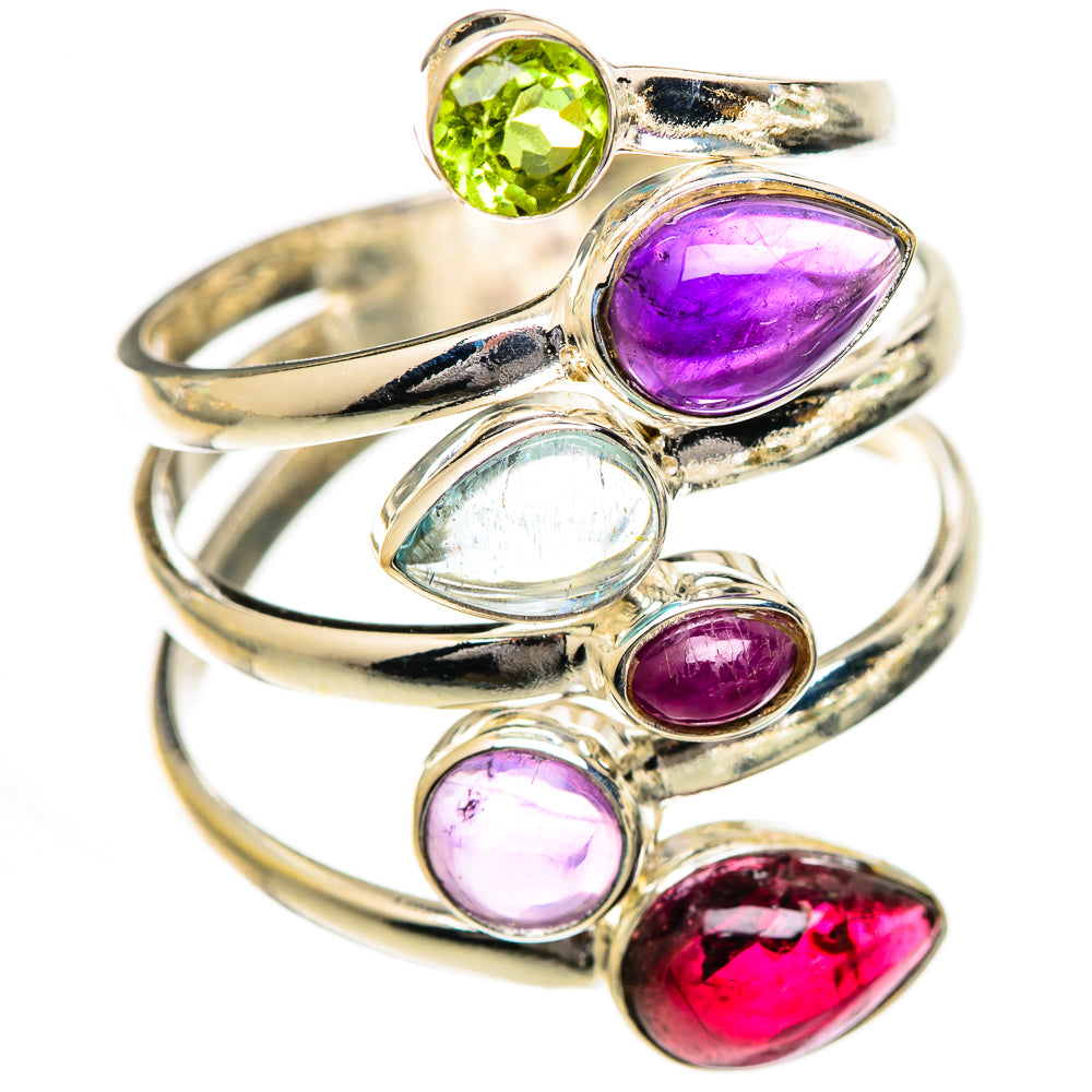 Amethyst Rings handcrafted by Ana Silver Co - RING125061 - Photo 2