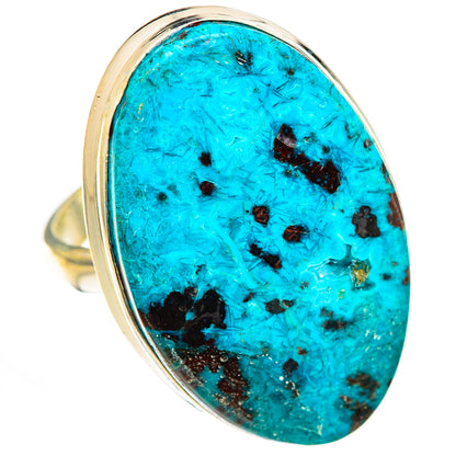 Shattuckite Rings handcrafted by Ana Silver Co - RING125078 - Photo 2
