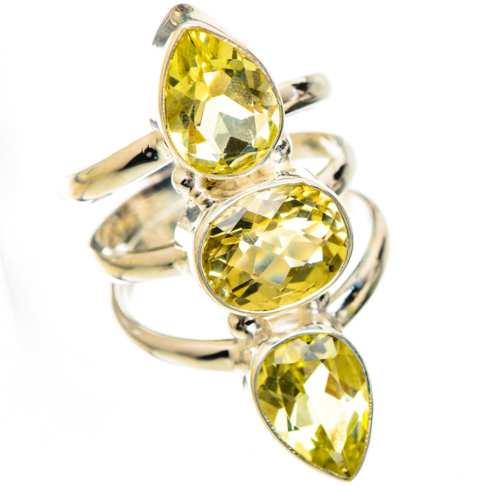 Citrine Rings handcrafted by Ana Silver Co - RING125114 - Photo 2