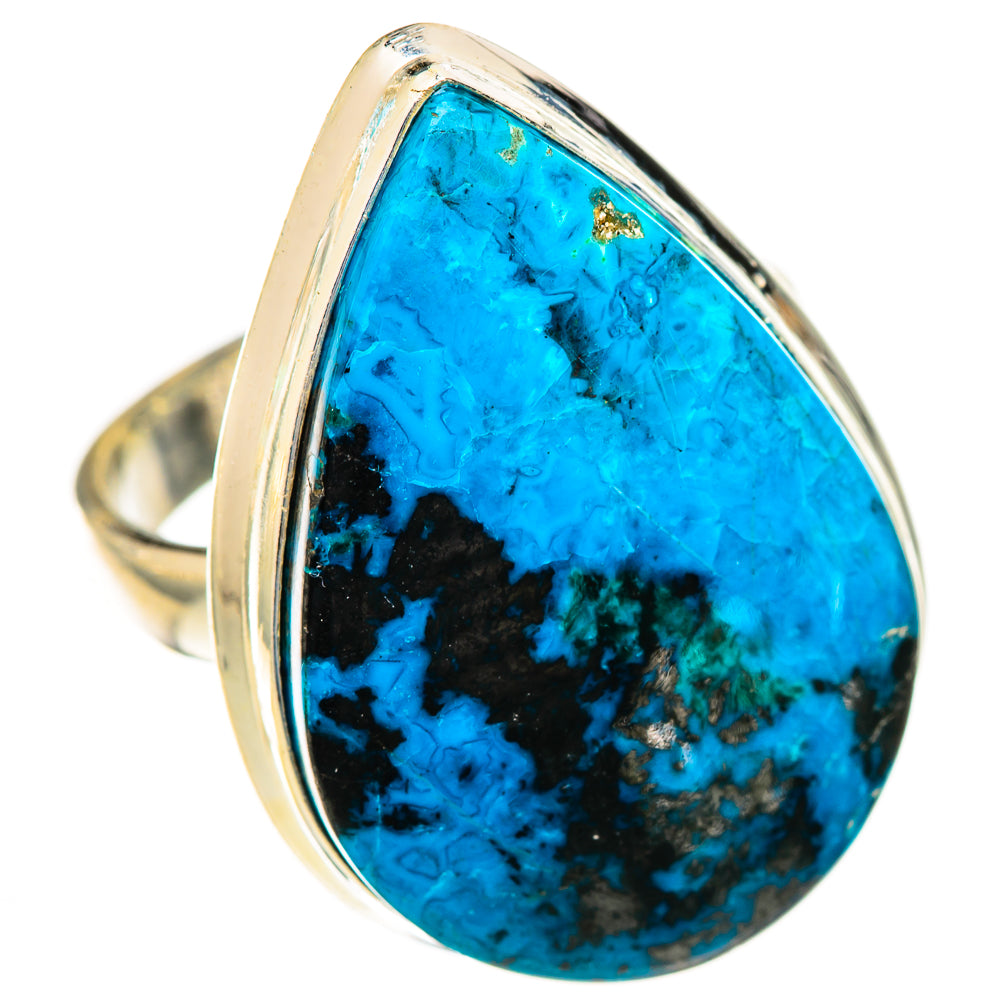 Shattuckite Rings handcrafted by Ana Silver Co - RING125115 - Photo 2