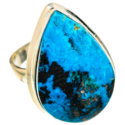Shattuckite Rings handcrafted by Ana Silver Co - RING125115 - Photo 2