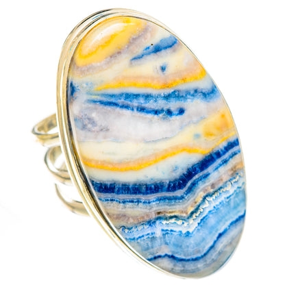 Blue Scheelite Rings handcrafted by Ana Silver Co - RING125116 - Photo 2
