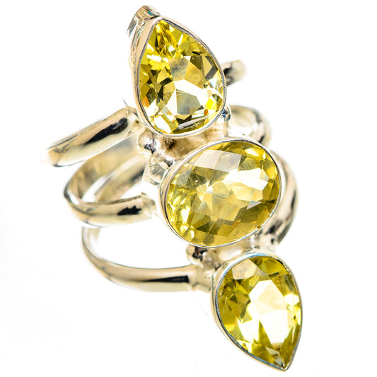Citrine Rings handcrafted by Ana Silver Co - RING125138 - Photo 2