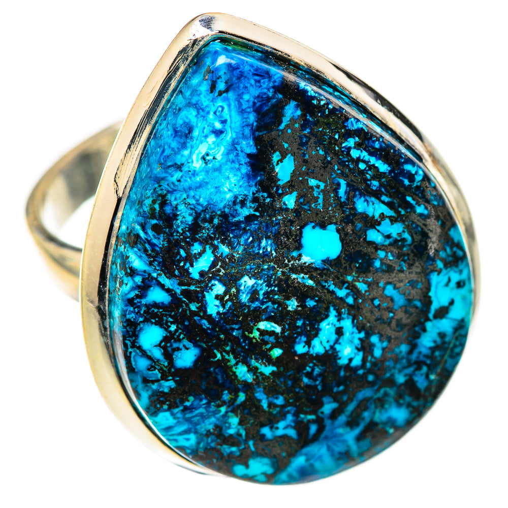 Shattuckite Rings handcrafted by Ana Silver Co - RING125143 - Photo 2