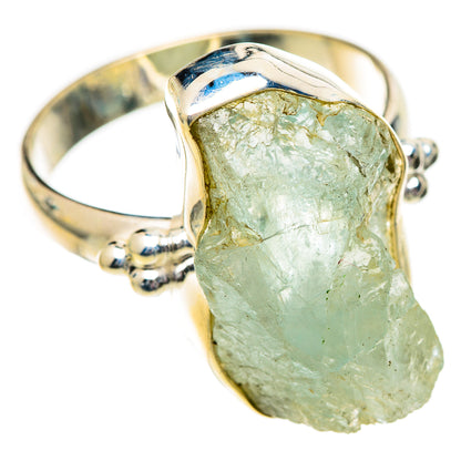 Aquamarine Rings handcrafted by Ana Silver Co - RING125147 - Photo 2