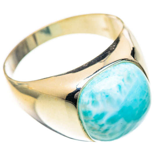 Larimar Rings handcrafted by Ana Silver Co - RING125153 - Photo 2