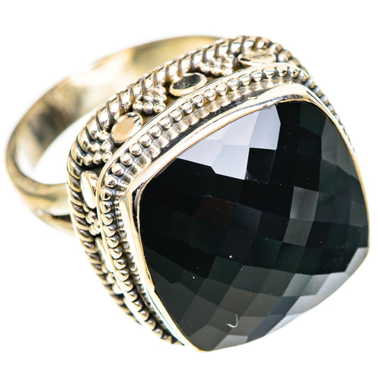 Black Onyx Rings handcrafted by Ana Silver Co - RING125168 - Photo 2