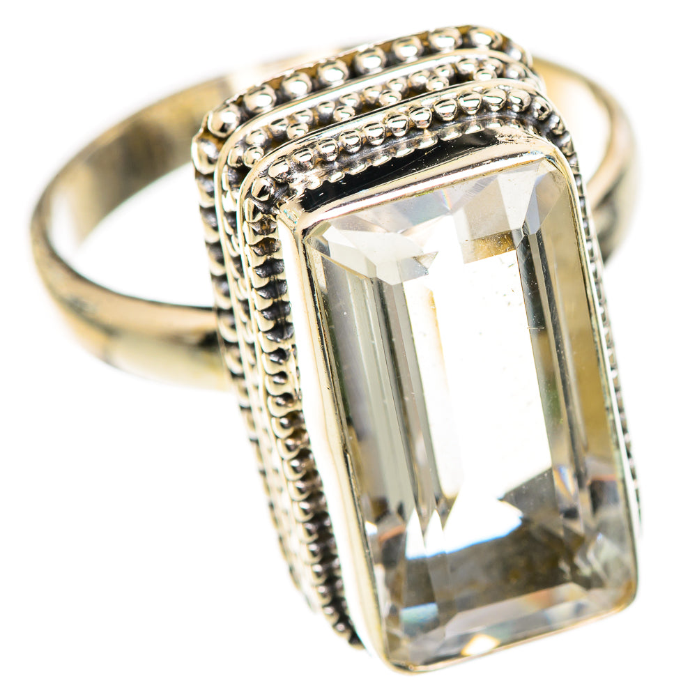 White Quartz Rings handcrafted by Ana Silver Co - RING125169 - Photo 2