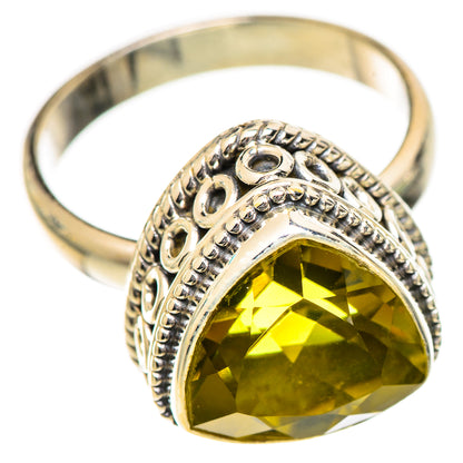 Citrine Rings handcrafted by Ana Silver Co - RING125204 - Photo 2