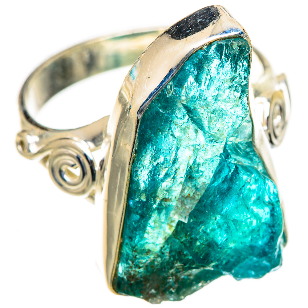 Apatite Rings handcrafted by Ana Silver Co - RING125205 - Photo 2