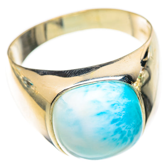 Larimar Rings handcrafted by Ana Silver Co - RING125212 - Photo 2