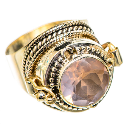 Rose Quartz Rings handcrafted by Ana Silver Co - RING125216 - Photo 2