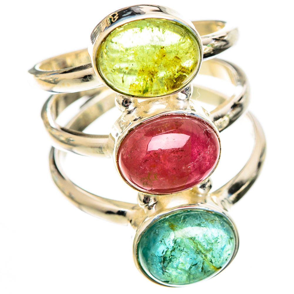 Tourmaline Rings handcrafted by Ana Silver Co - RING125227 - Photo 2