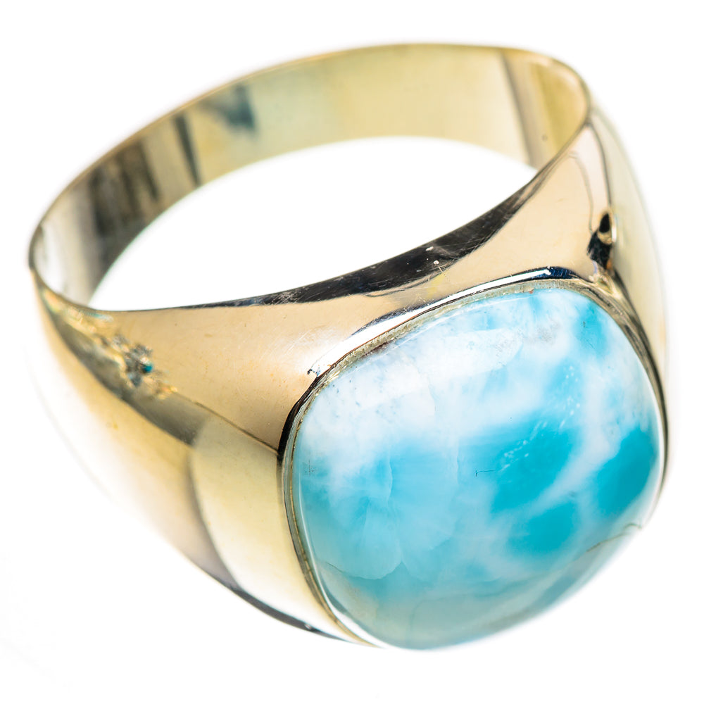 Larimar Rings handcrafted by Ana Silver Co - RING125236 - Photo 2