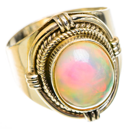 Ethiopian Opal Rings handcrafted by Ana Silver Co - RING125248 - Photo 2