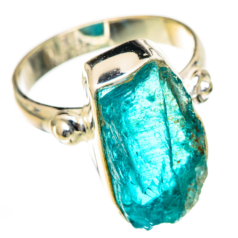 Apatite Rings handcrafted by Ana Silver Co - RING125250 - Photo 2