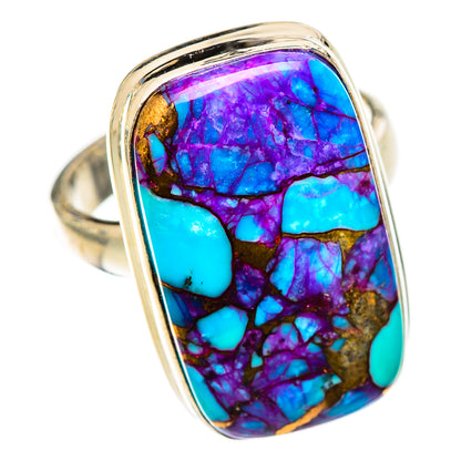 Rainbow Moonstone Rings handcrafted by Ana Silver Co - RING125262 - Photo 2