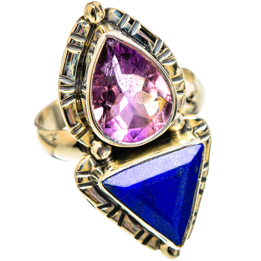 Lapis Lazuli Rings handcrafted by Ana Silver Co - RING125265 - Photo 2