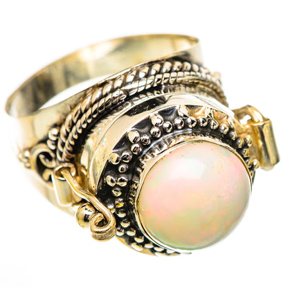 Ethiopian Opal Rings handcrafted by Ana Silver Co - RING125267 - Photo 2