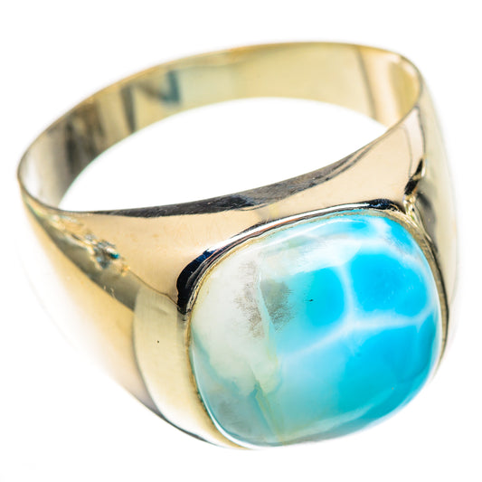 Larimar Rings handcrafted by Ana Silver Co - RING125270 - Photo 2