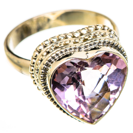Pink Amethyst Rings handcrafted by Ana Silver Co - RING125283 - Photo 2