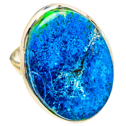 Chrysocolla Rings handcrafted by Ana Silver Co - RING125302 - Photo 2