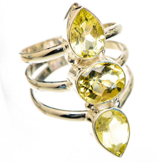 Citrine Rings handcrafted by Ana Silver Co - RING125334 - Photo 2