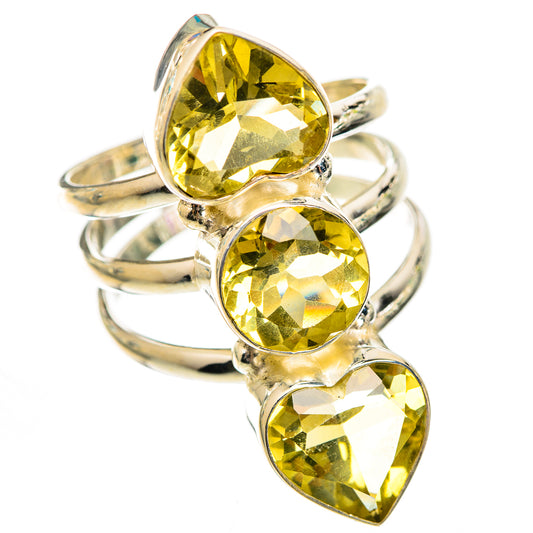 Citrine Rings handcrafted by Ana Silver Co - RING125335 - Photo 2