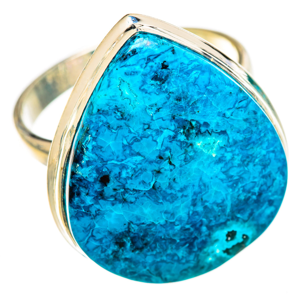 Chrysocolla Rings handcrafted by Ana Silver Co - RING125349 - Photo 2