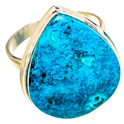 Chrysocolla Rings handcrafted by Ana Silver Co - RING125349 - Photo 2