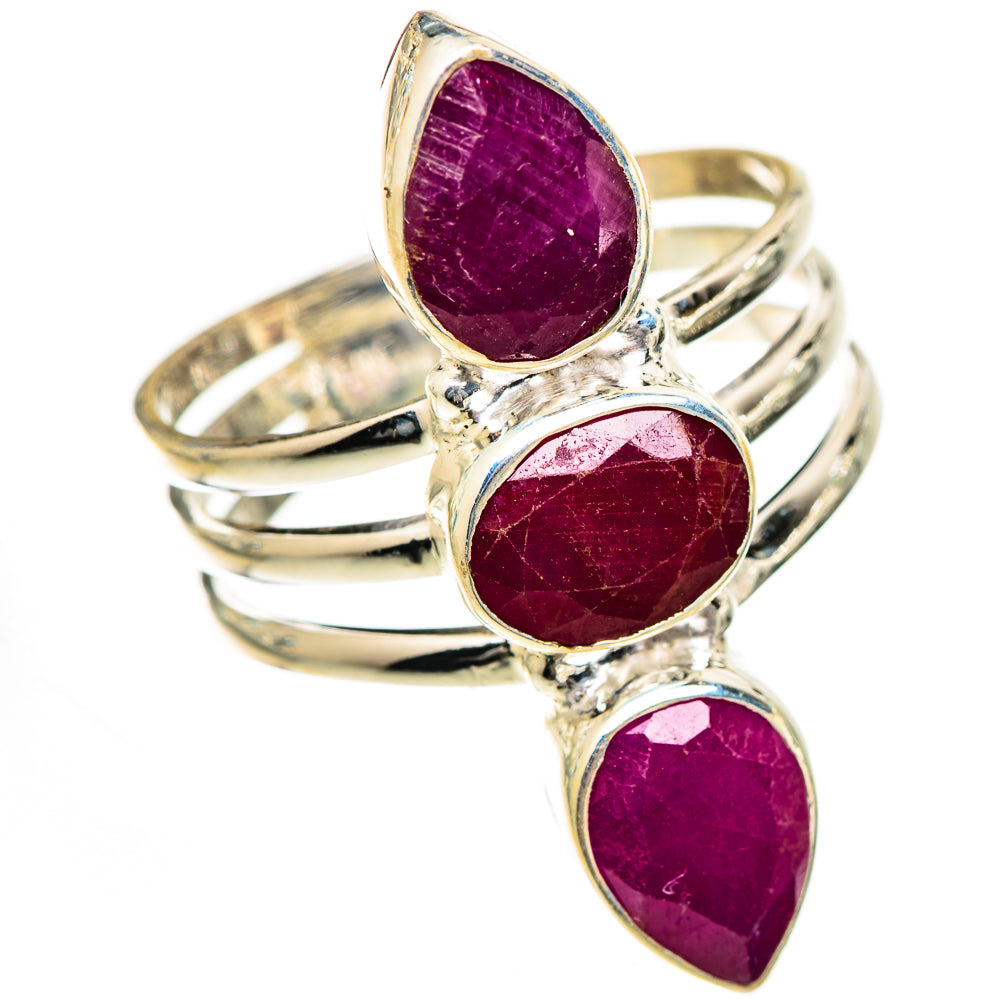Ruby Rings handcrafted by Ana Silver Co - RING125353 - Photo 2