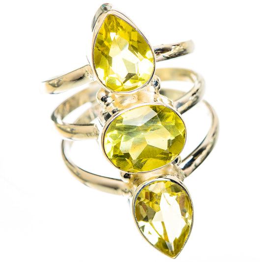 Citrine Rings handcrafted by Ana Silver Co - RING125365 - Photo 2
