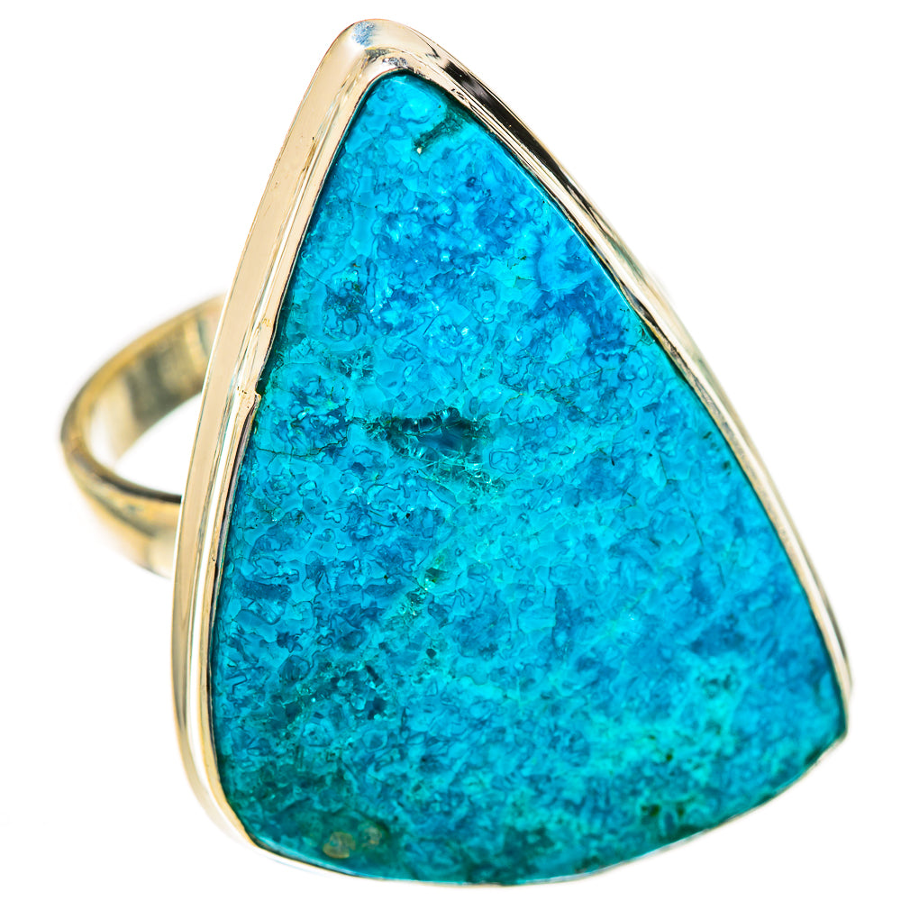 Chrysocolla Rings handcrafted by Ana Silver Co - RING125368 - Photo 2