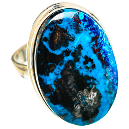 Shattuckite Rings handcrafted by Ana Silver Co - RING125373 - Photo 2