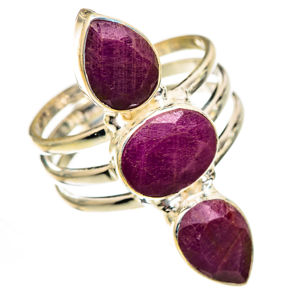 Ruby Rings handcrafted by Ana Silver Co - RING125378 - Photo 2