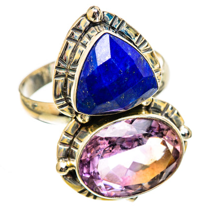 Lapis Lazuli Rings handcrafted by Ana Silver Co - RING125387 - Photo 2
