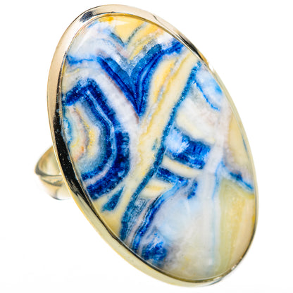 Blue Scheelite Rings handcrafted by Ana Silver Co - RING125390 - Photo 2