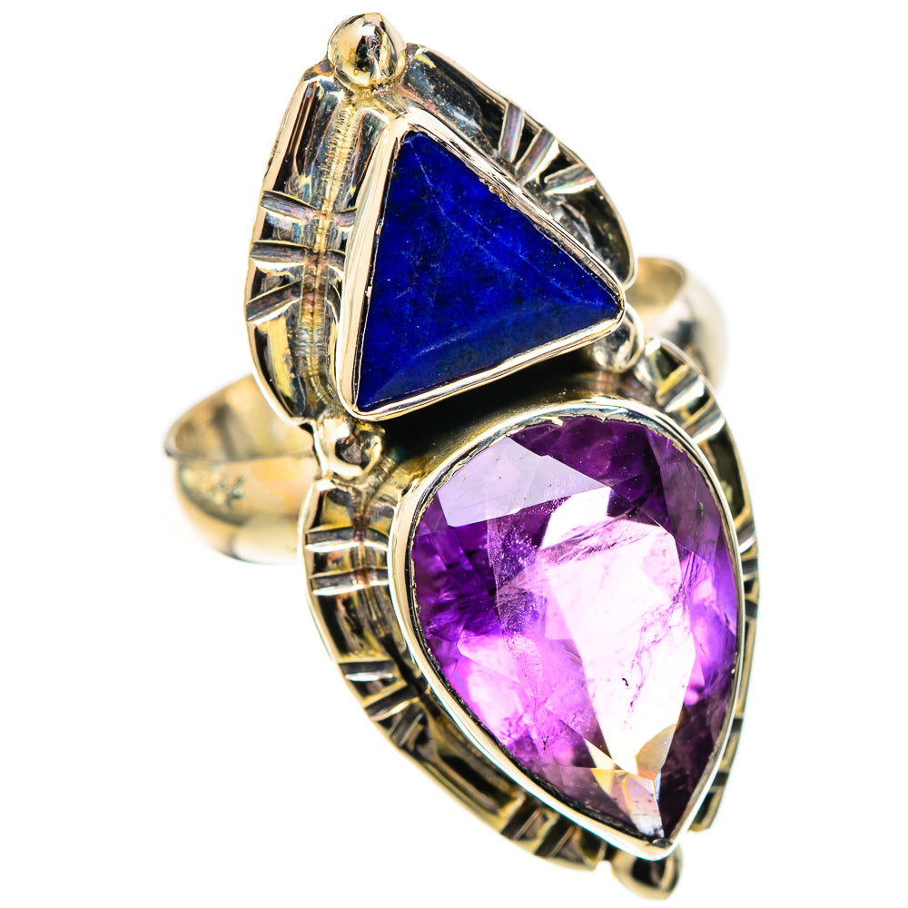 Amethyst Rings handcrafted by Ana Silver Co - RING125407 - Photo 2